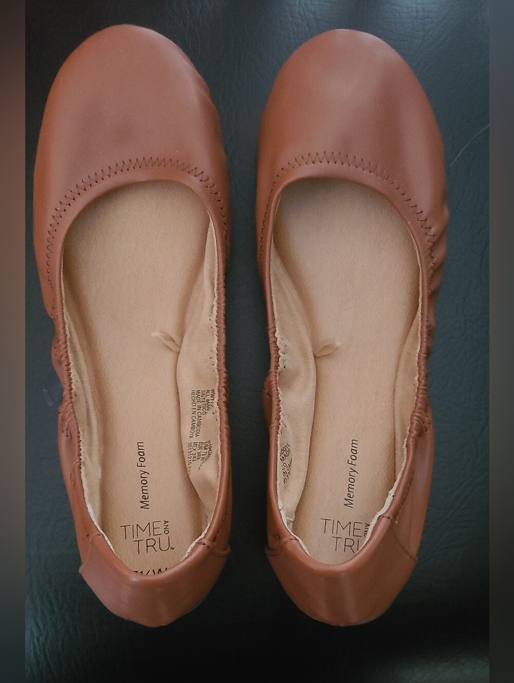 Ballet Flats with Memory Foam